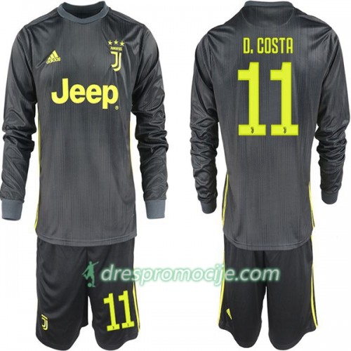 Juventus Dres D. Costa 11 Dječji Treći 2018/19 Dugim Rukavima Juventus Dres D. Costa 11 Dječji Treći 2018/19 Dugim Rukavima